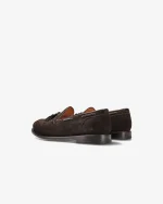 Premiata Scarpe Mocassini in Pelle Marrone (2)