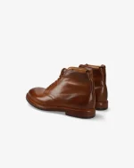Premiata Scarpe Polacchini in Cordovan Marrone (1)
