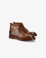 Premiata Scarpe Polacchini in Cordovan Marrone (2)