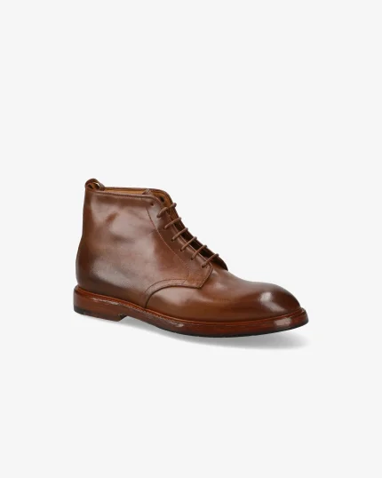 Premiata Scarpe Polacchini in Cordovan Marrone (4)