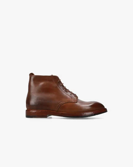 Premiata Scarpe Polacchini in Cordovan Marrone (5)