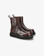 Premiata Scarpe Polacchini in Pelle Marrone (3)