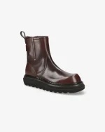 Premiata Scarpe Polacchini in Pelle Marrone (5)
