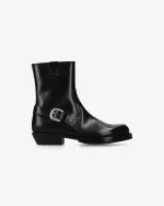 Premiata Scarpe Stivaletti in Cordovan Nero (1)