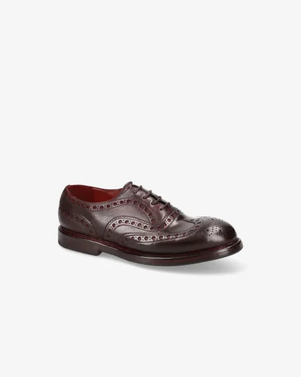 Premiata Scarpe Stringate in Cordovan (3)