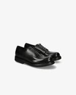 Premiata Scarpe Stringate in Pelle Nera (5)