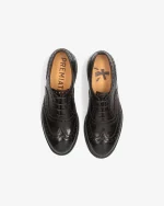 Premiata Scarpe Stringate in Pelle Nero (1)