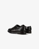 Premiata Scarpe Stringate in Pelle Nero (2)